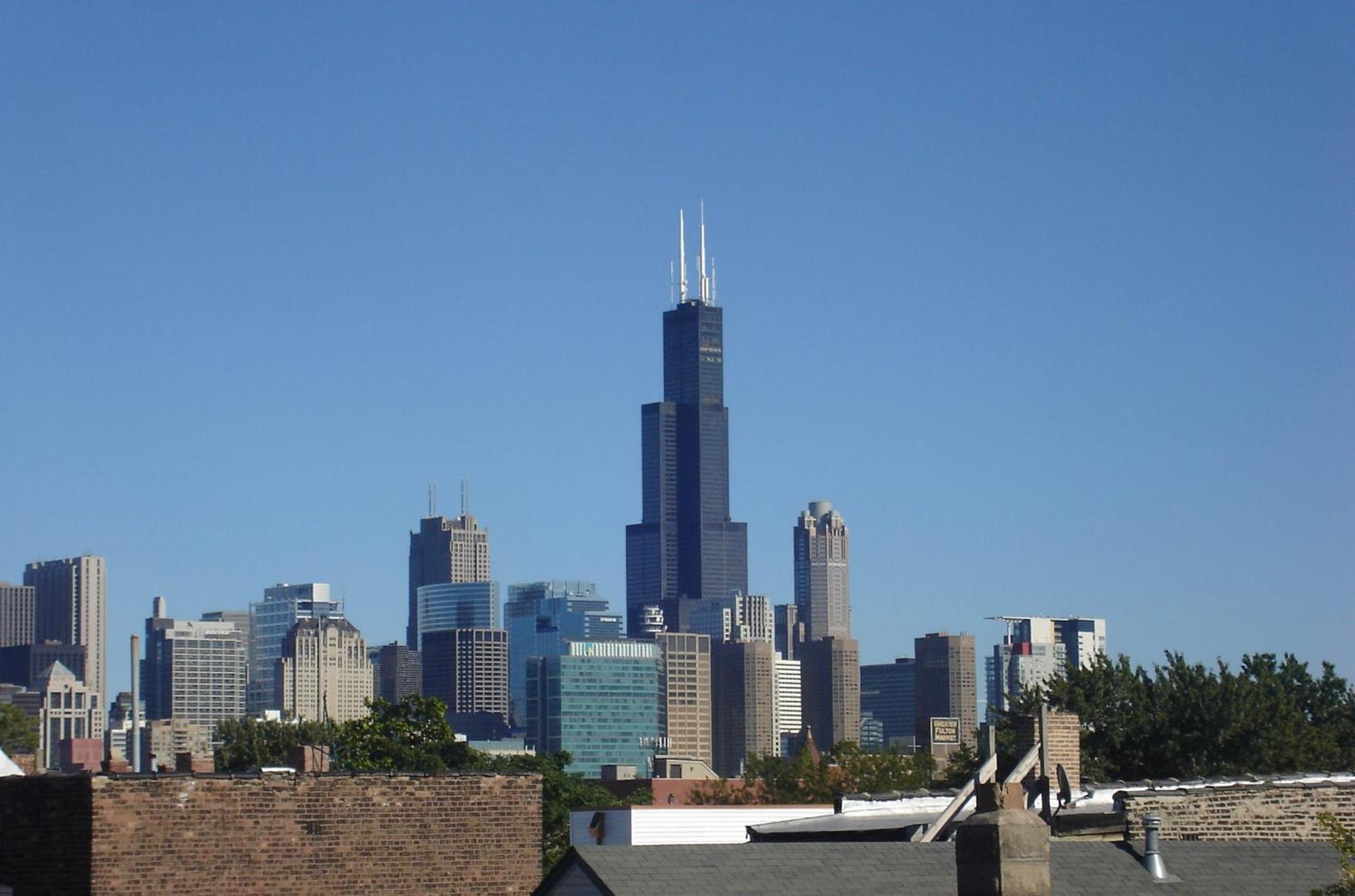 Superior Apartment Chicago Exterior foto